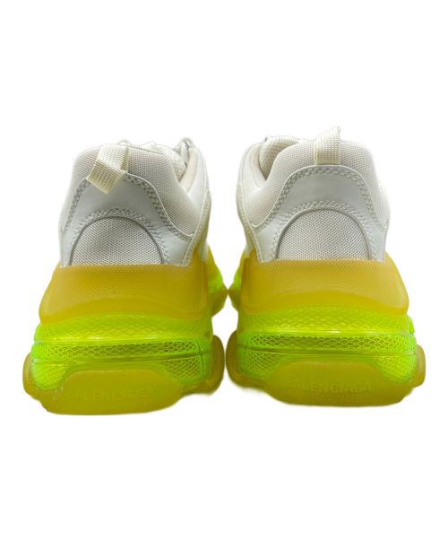 BALENCIAGA（バレンシアガ）BALENCIAGA (バレンシアガ) Triple S ホワイト×イエロー サイズ:42の古着・服飾アイテム