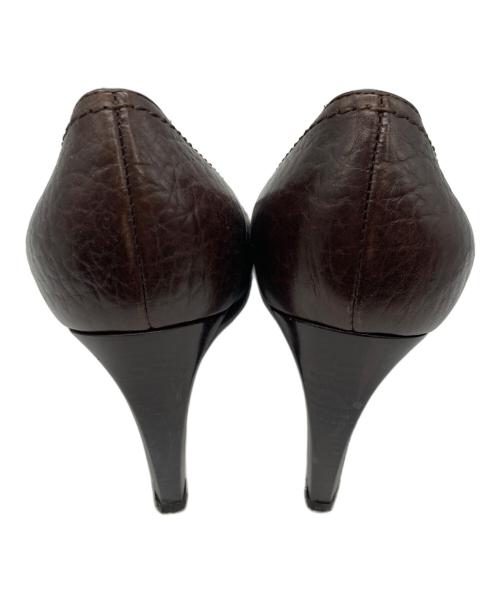 LOUIS VUITTON（ルイ ヴィトン）LOUIS VUITTON (ルイ ヴィトン) ヒールパンプス ブラウン サイズ:38の古着・服飾アイテム