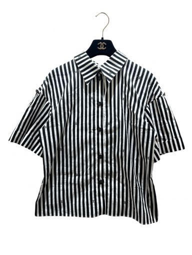 中古・古着通販】CHANEL (シャネル) ココマーク ストレッチ ポプリン
