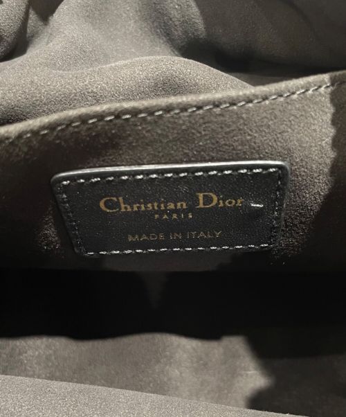 Christian Dior（クリスチャン ディオール）Christian Dior (クリスチャン ディオール) ヴァイブホーボー バッグ マイクロ ブラック サイズ:マイクロの古着・服飾アイテム