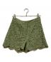 DOLCE & GABBANA（ドルチェ＆ガッバーナ）の古着「レースパンツ」｜グリーン