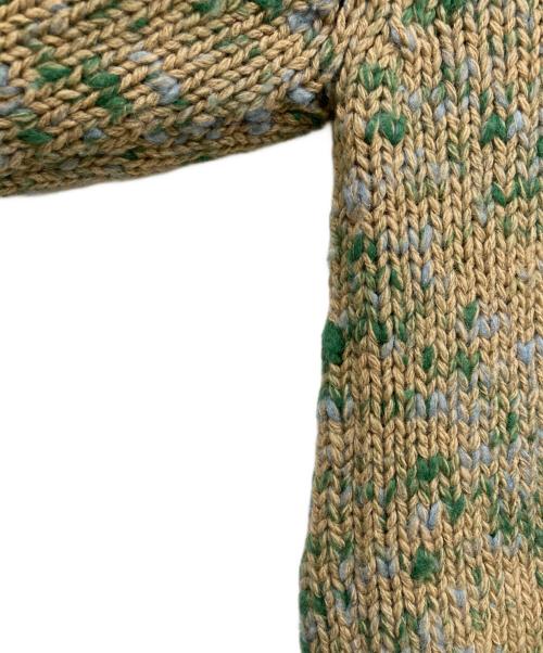 AURALEE（オーラリー）AURALEE (オーラリー) WOOL MIX COLOR SLUB YARN KNIT グリーン サイズ:4の古着・服飾アイテム