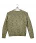 AURALEE (オーラリー) WOOL MIX COLOR SLUB YARN KNIT グリーン サイズ:4：15000円