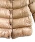 中古・古着 MONCLER (モンクレール) ダウンジャケット ブラウン サイズ:1：140000円