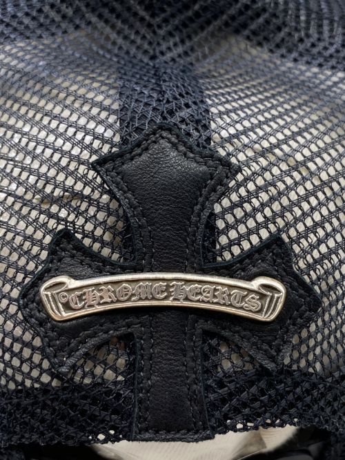 CHROME HEARTS（クロムハーツ）CHROME HEARTS (クロムハーツ) セメタリークロスパッチキャップ ブラック サイズ:ONE SIZEの古着・服飾アイテム