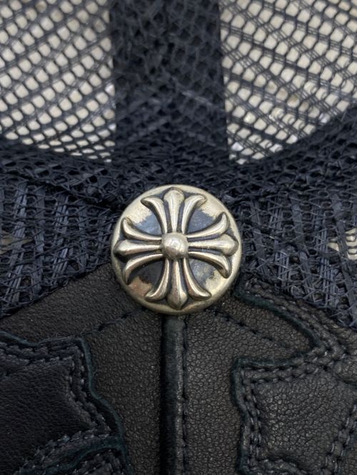 CHROME HEARTS（クロムハーツ）CHROME HEARTS (クロムハーツ) セメタリークロスパッチキャップ ブラック サイズ:ONE SIZEの古着・服飾アイテム