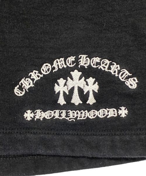 CHROME HEARTS（クロムハーツ）CHROME HEARTS (クロムハーツ) CEMETERY CROSS Shorts ブラック サイズ:Mの古着・服飾アイテム