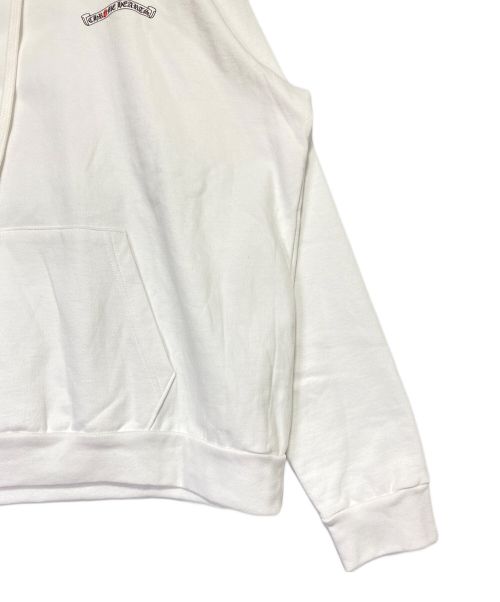 CHROME HEARTS（クロムハーツ）CHROME HEARTS THE ROLLING STONES ROLLING STONES ARCH LIP LOGO LAS VEGAS Limited PULL OVER HOODIE ホワイト サイズ:XXLの古着・服飾アイテム