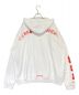 CHROME HEARTS THE ROLLING STONES ROLLING STONES ARCH LIP LOGO LAS VEGAS Limited PULL OVER HOODIE ホワイト サイズ:XXL：200000円
