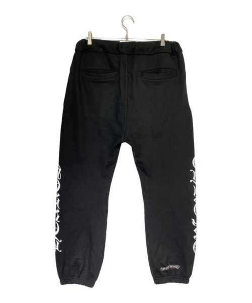 CHROME HEARTS（クロムハーツ）CHROME HEARTS (クロムハーツ) ホースシュースウェットパンツ ブラック サイズ:Mの古着・服飾アイテム
