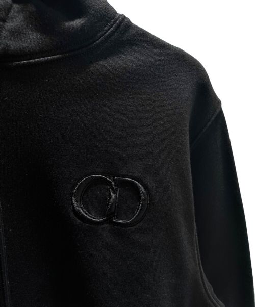 Dior（ディオール）Dior (ディオール) CDエンボスロゴパーカー ブラック サイズ:Lの古着・服飾アイテム