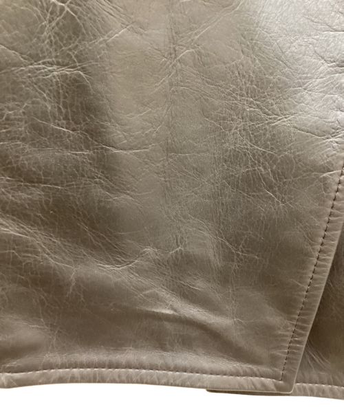 AVIREX 7522（アヴィレックス）AVIREX 7522 (アヴィレックス) レザーコート ブラウン サイズ:LARGEの古着・服飾アイテム