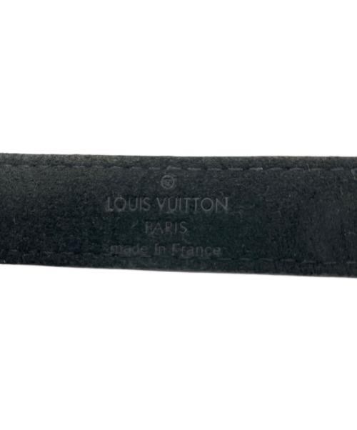 LOUIS VUITTON（ルイ ヴィトン）LOUIS VUITTON (ルイ ヴィトン) レザーバングル ブラックの古着・服飾アイテム