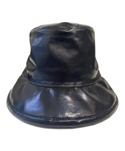 GUCCI（グッチ）GUCCI (グッチ) ロゴハット ブラック サイズ:Lの古着・服飾アイテム