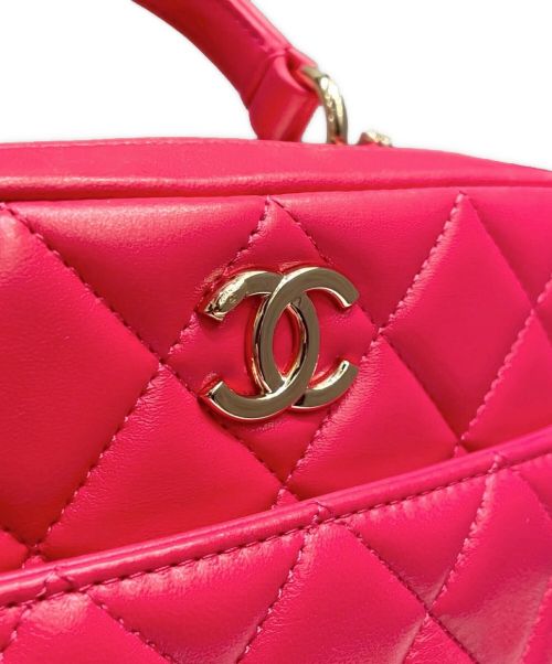 CHANEL（シャネル）CHANEL (シャネル) マトラッセショルダーバッグ ショッキングピンク サイズ:‐の古着・服飾アイテム
