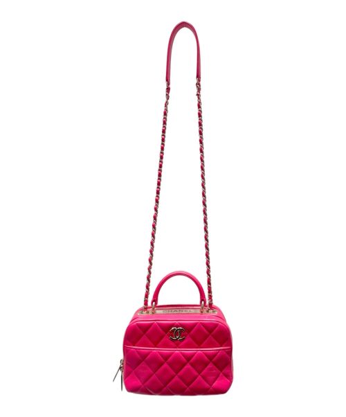 CHANEL（シャネル）CHANEL (シャネル) マトラッセショルダーバッグ ショッキングピンク サイズ:‐の古着・服飾アイテム
