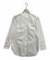 JIL SANDER（ジルサンダー）の古着「ノーカラーシャツ」｜ホワイト
