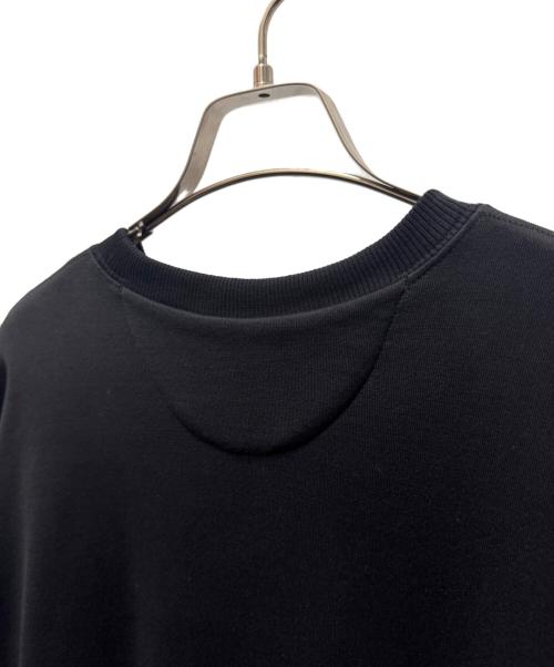 VALENTINO（ヴァレンティノ）VALENTINO (ヴァレンティノ) 切り替えレースロゴワンピース ブラック サイズ:XSの古着・服飾アイテム