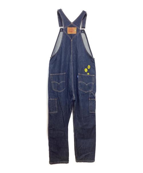 LEVI'S PReMIUM（リーバイス プレミアム）LEVI'S PReMIUM (リーバイスプレミアム) SUPER MARIO (スーパーマリオ) マリオコラボオールインワン インディゴ サイズ:XLの古着・服飾アイテム