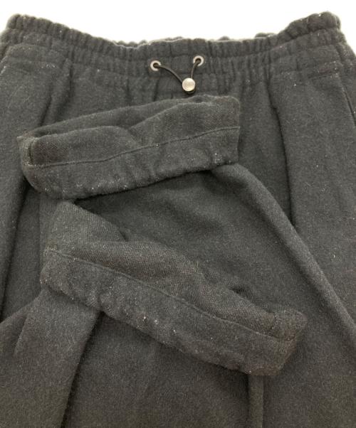 AURALEE（オーラリー）AURALEE (オーラリー) ウールパンツ ブラック サイズ:4の古着・服飾アイテム