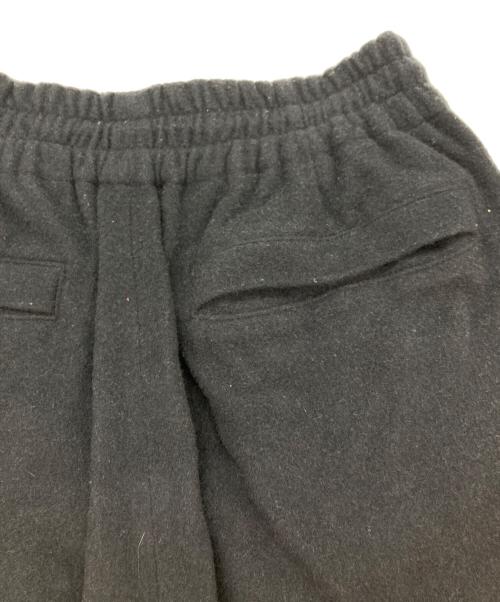 AURALEE（オーラリー）AURALEE (オーラリー) ウールパンツ ブラック サイズ:4の古着・服飾アイテム
