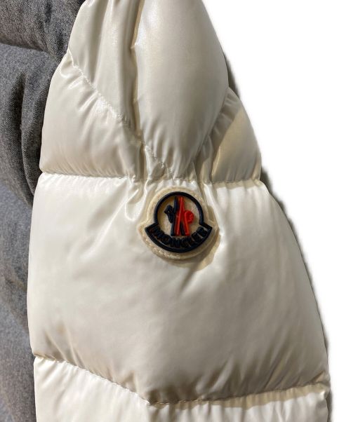 MONCLER（モンクレール）MONCLER (モンクレール) BONNAT/down jacket（ダウンジャケット） アイボリー サイズ:12Aの古着・服飾アイテム