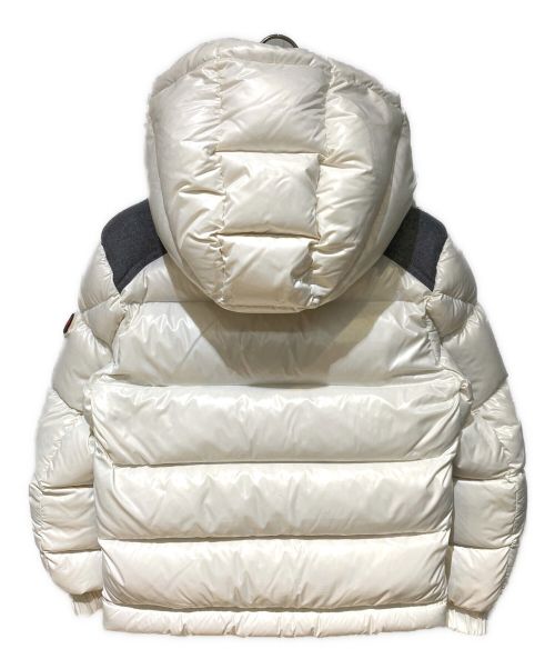 MONCLER（モンクレール）MONCLER (モンクレール) BONNAT/down jacket（ダウンジャケット） アイボリー サイズ:12Aの古着・服飾アイテム