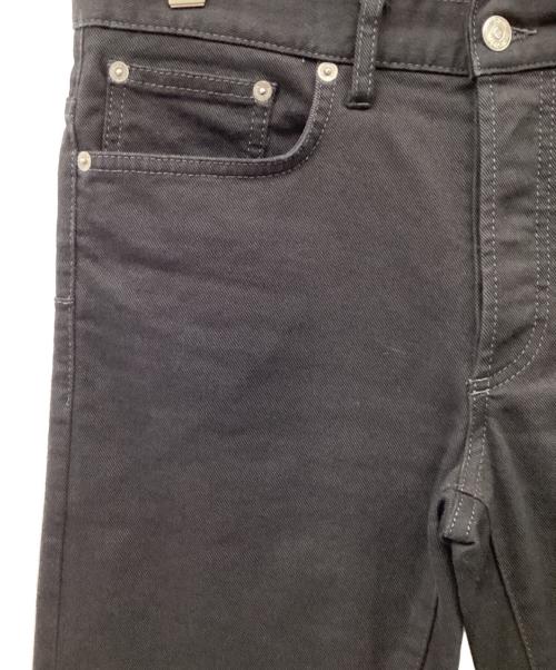 DIOR HOMME（ディオール オム）DIOR HOMME (ディオール オム) スリムブラックデニムパンツ ブラック サイズ:28の古着・服飾アイテム