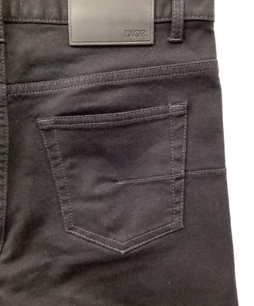 DIOR HOMME（ディオール オム）DIOR HOMME (ディオール オム) スリムブラックデニムパンツ ブラック サイズ:28の古着・服飾アイテム