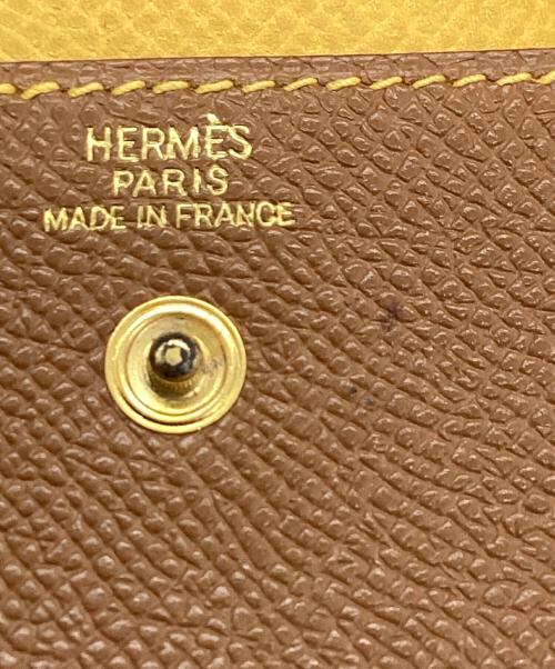 HERMES（エルメス）HERMES (エルメス) コインケース アラジフ ブラウンの古着・服飾アイテム