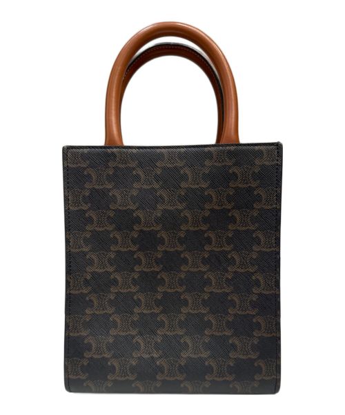 CELINE（セリーヌ）CELINE (セリーヌ) バーティカルカバ ミニ ブラウン サイズ:ミニの古着・服飾アイテム