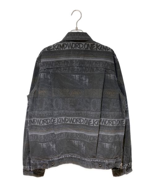 sacai（サカイ）sacai (サカイ) eric haze (エリックヘイズ) 23SS Eric Haze Denim Blouson（エリックヘイズデニムブルゾン） グレー サイズ:3の古着・服飾アイテム