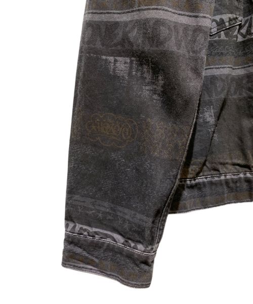 sacai（サカイ）sacai (サカイ) eric haze (エリックヘイズ) 23SS Eric Haze Denim Blouson（エリックヘイズデニムブルゾン） グレー サイズ:3の古着・服飾アイテム