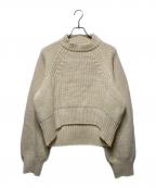 sacaiサカイ）の古着「ショート丈ニット」｜ホワイト