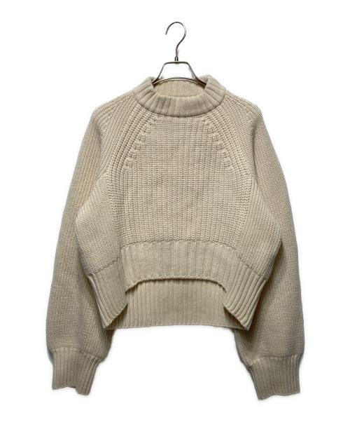 sacai（サカイ）sacai (サカイ) ショート丈ニット ホワイト サイズ:3の古着・服飾アイテム