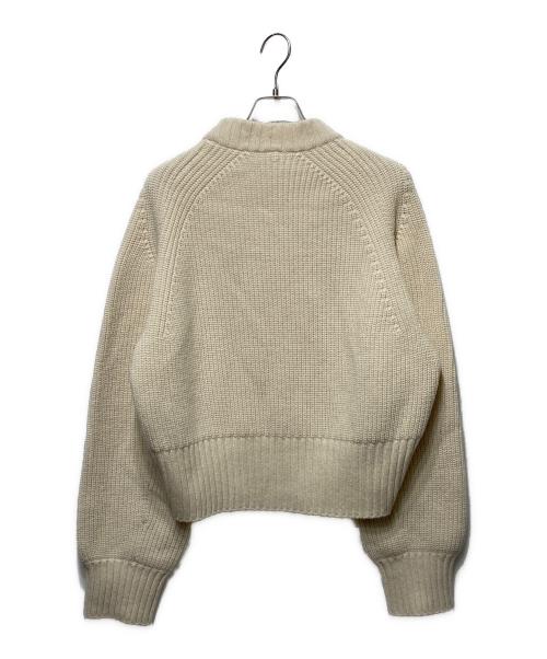 sacai（サカイ）sacai (サカイ) ショート丈ニット ホワイト サイズ:3の古着・服飾アイテム