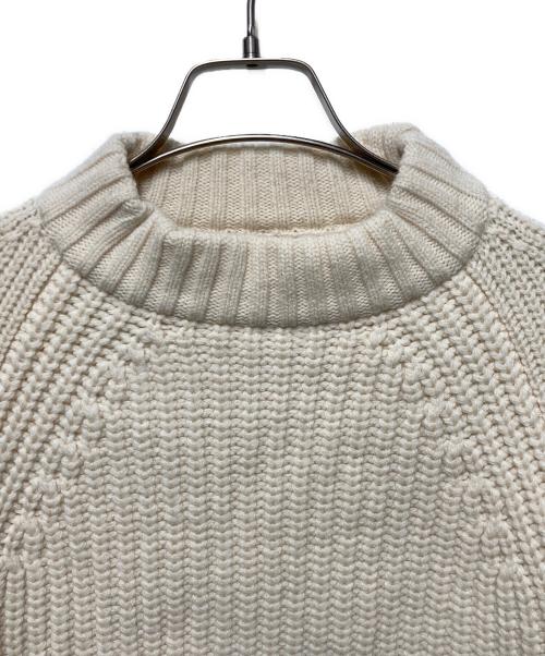 sacai（サカイ）sacai (サカイ) ショート丈ニット ホワイト サイズ:3の古着・服飾アイテム