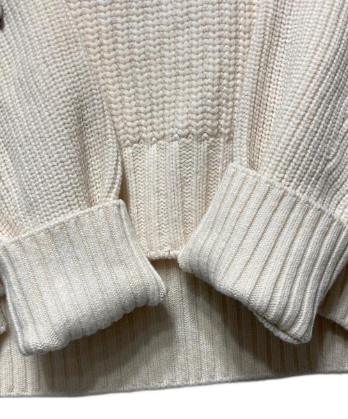 sacai（サカイ）sacai (サカイ) ショート丈ニット ホワイト サイズ:3の古着・服飾アイテム