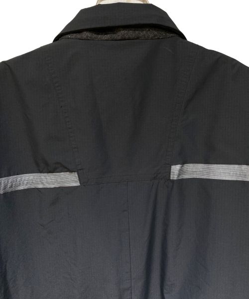 sacai（サカイ）sacai (サカイ) Ripstop nylon military coat（リップストップナイロンミリタリーコート） ダークネイビー サイズ:3の古着・服飾アイテム