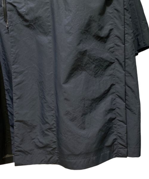 sacai（サカイ）sacai (サカイ) Ripstop nylon military coat（リップストップナイロンミリタリーコート） ダークネイビー サイズ:3の古着・服飾アイテム
