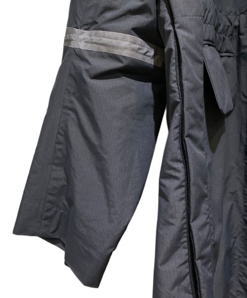 sacai（サカイ）sacai (サカイ) Ripstop nylon military coat（リップストップナイロンミリタリーコート） ダークネイビー サイズ:3の古着・服飾アイテム