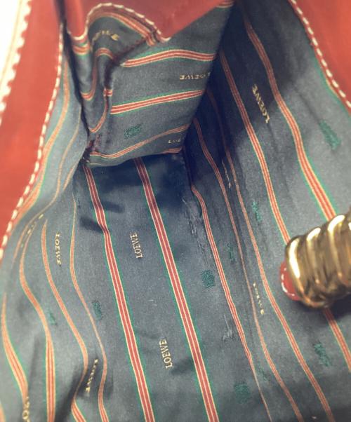 LOEWE（ロエベ）LOEWE (ロエベ) ベラスケス ショルダーバッグ  レッド サイズ:-の古着・服飾アイテム