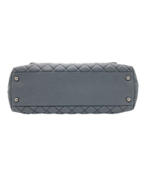 CHANEL（シャネル）CHANEL (シャネル) ココハンドル マキシ M グレー サイズ:33/マキシ/Mの古着・服飾アイテム