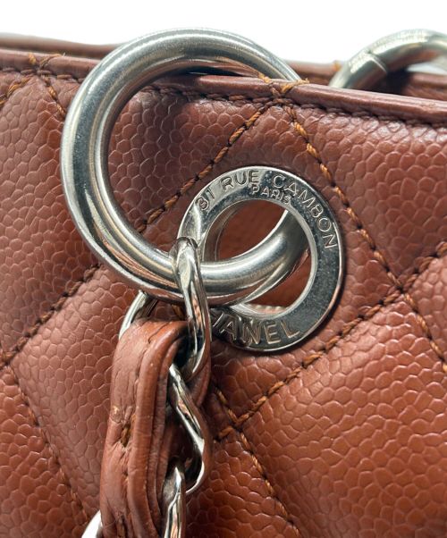 CHANEL（シャネル）CHANEL (シャネル) GSTトートバッグ ブラウンの古着・服飾アイテム