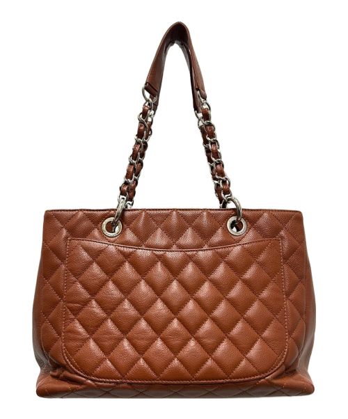 CHANEL（シャネル）CHANEL (シャネル) GSTトートバッグ ブラウンの古着・服飾アイテム