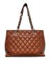 CHANEL (シャネル) GSTトートバッグ ブラウン：280000円