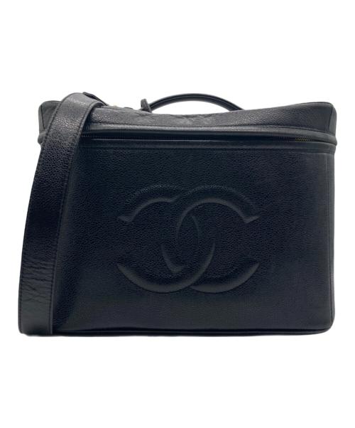 CHANEL（シャネル）CHANEL (シャネル) バニティバッグ ブラック サイズ:-の古着・服飾アイテム