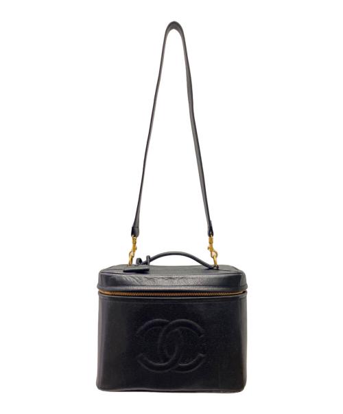 CHANEL（シャネル）CHANEL (シャネル) バニティバッグ ブラック サイズ:-の古着・服飾アイテム