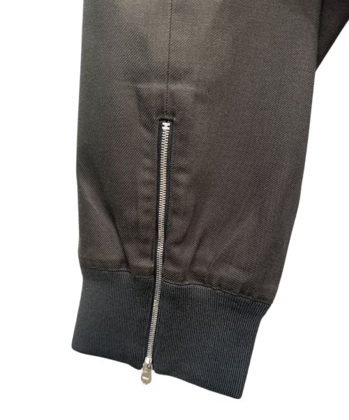 HERMES（エルメス）HERMES (エルメス) センタープリーツスラックス ブラック サイズ:42の古着・服飾アイテム