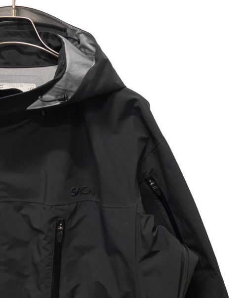 sacai（サカイ）sacai (サカイ) マットタフタウォータープルーフナイロンコート ブラック サイズ:3の古着・服飾アイテム